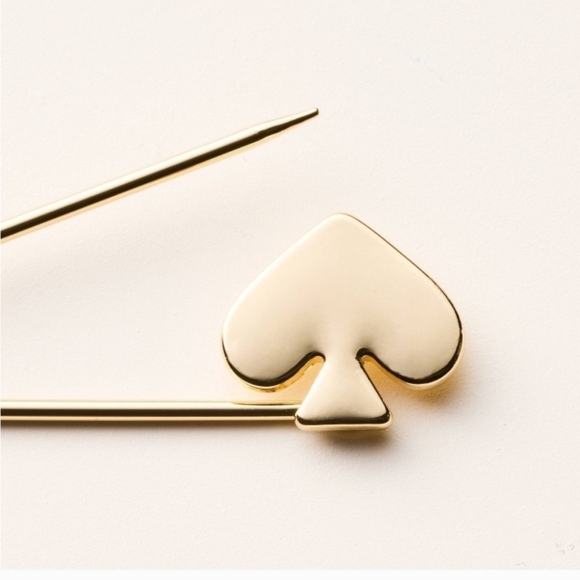 kate spade Accessories - Exclusive Gold Kate Spade X Target Spade Brooch